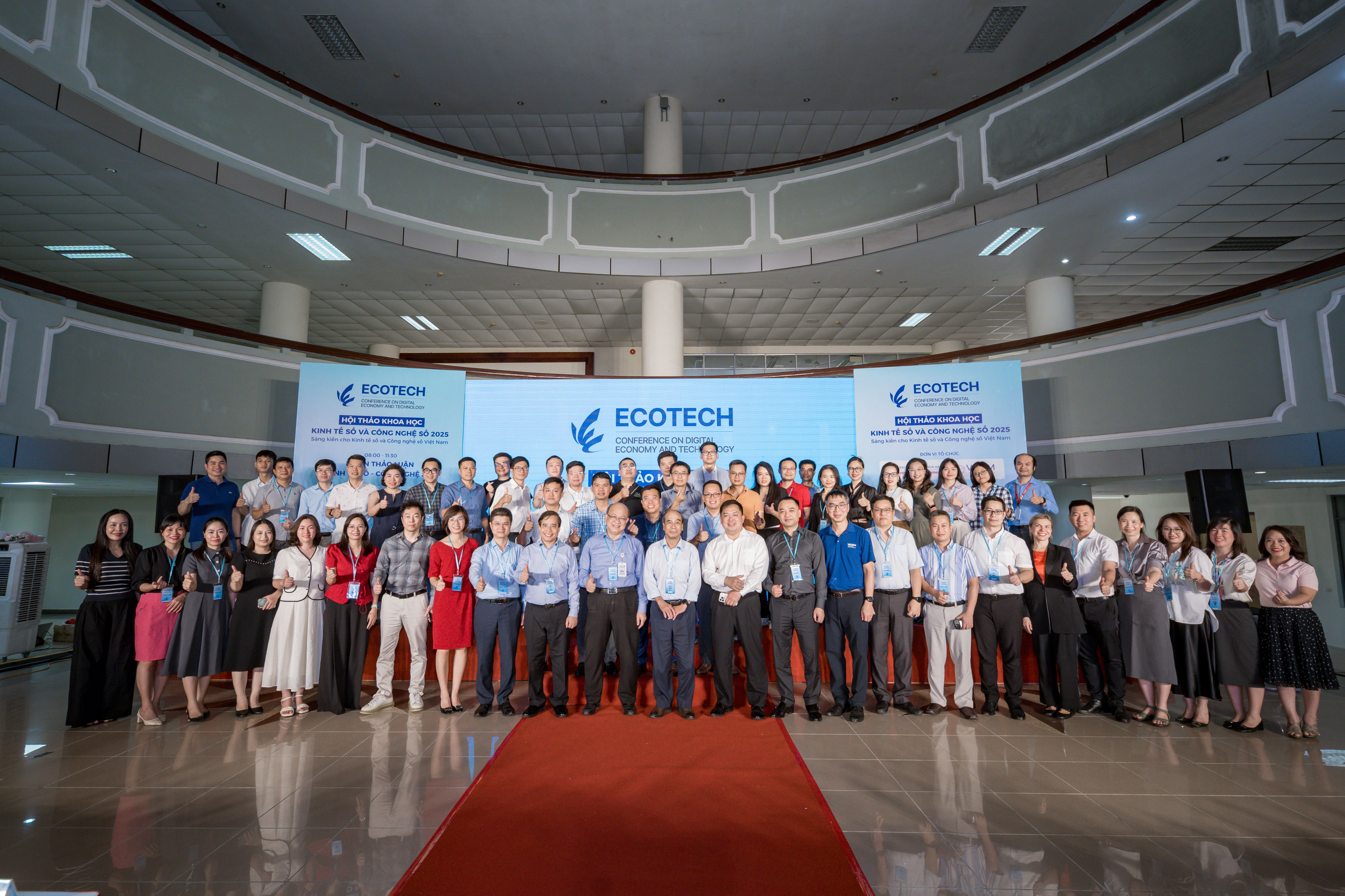 All delegates attending Conference on Digital Economy and Technology (ECOTECH) - 2025