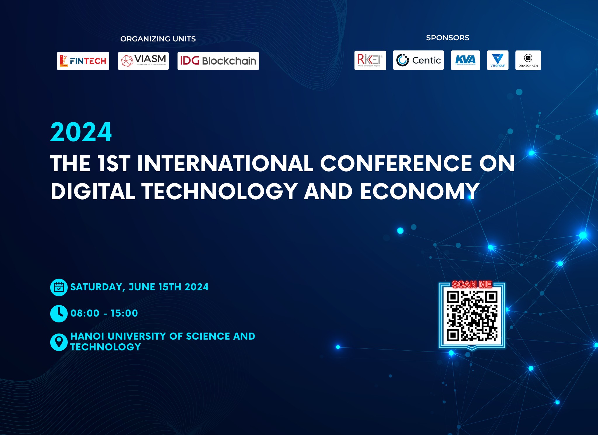 The 1st International Conference on Digital Technology and Economy 2024